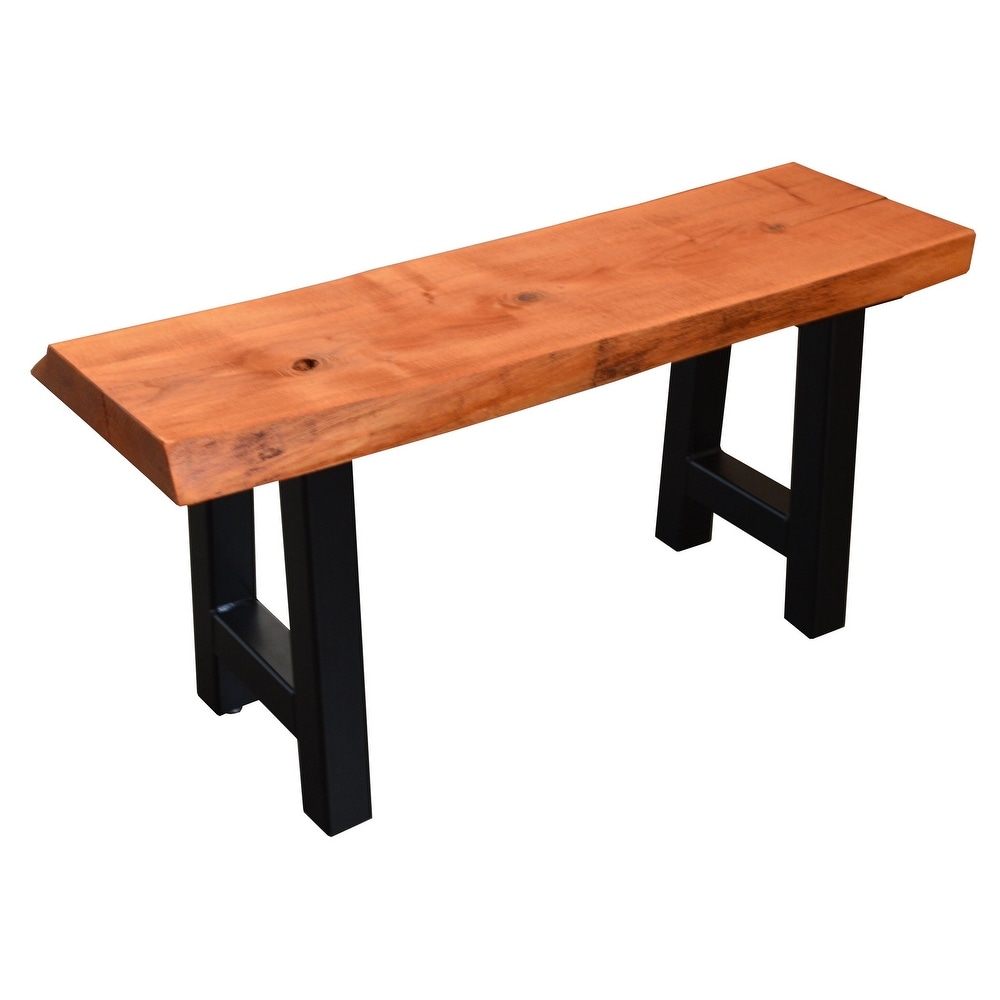 Live Edge Locust Wood Ridgemont Bench