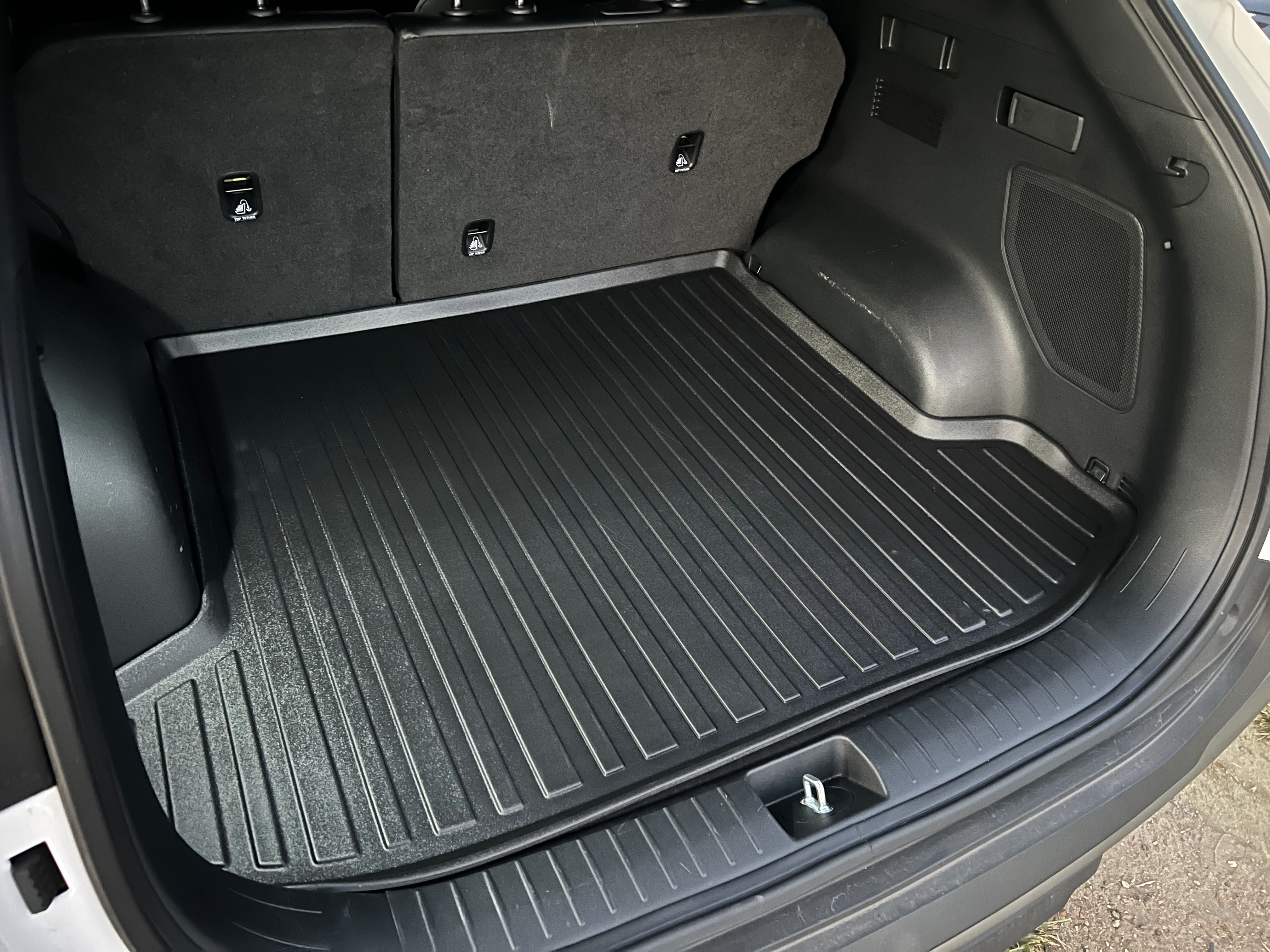 Premium Cargo Liner for Kia Sportage LX S EX SX 2023 - 100% Protection - Custom Fit Car Trunk Mat - All-Season Black Cargo Mat - 3D Shaped Laser Measured Trunk Liners for Kia Sportage