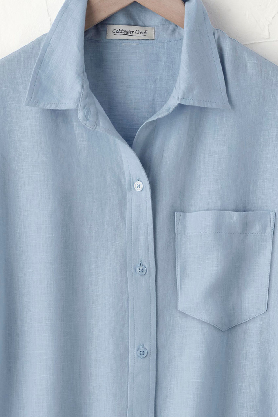 Linen Big Shirt - Coldwater Creek