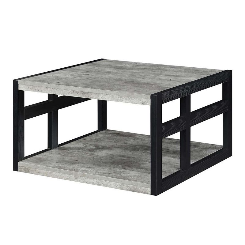 Convenience Concepts Monterey Square Coffee Table with Shelf