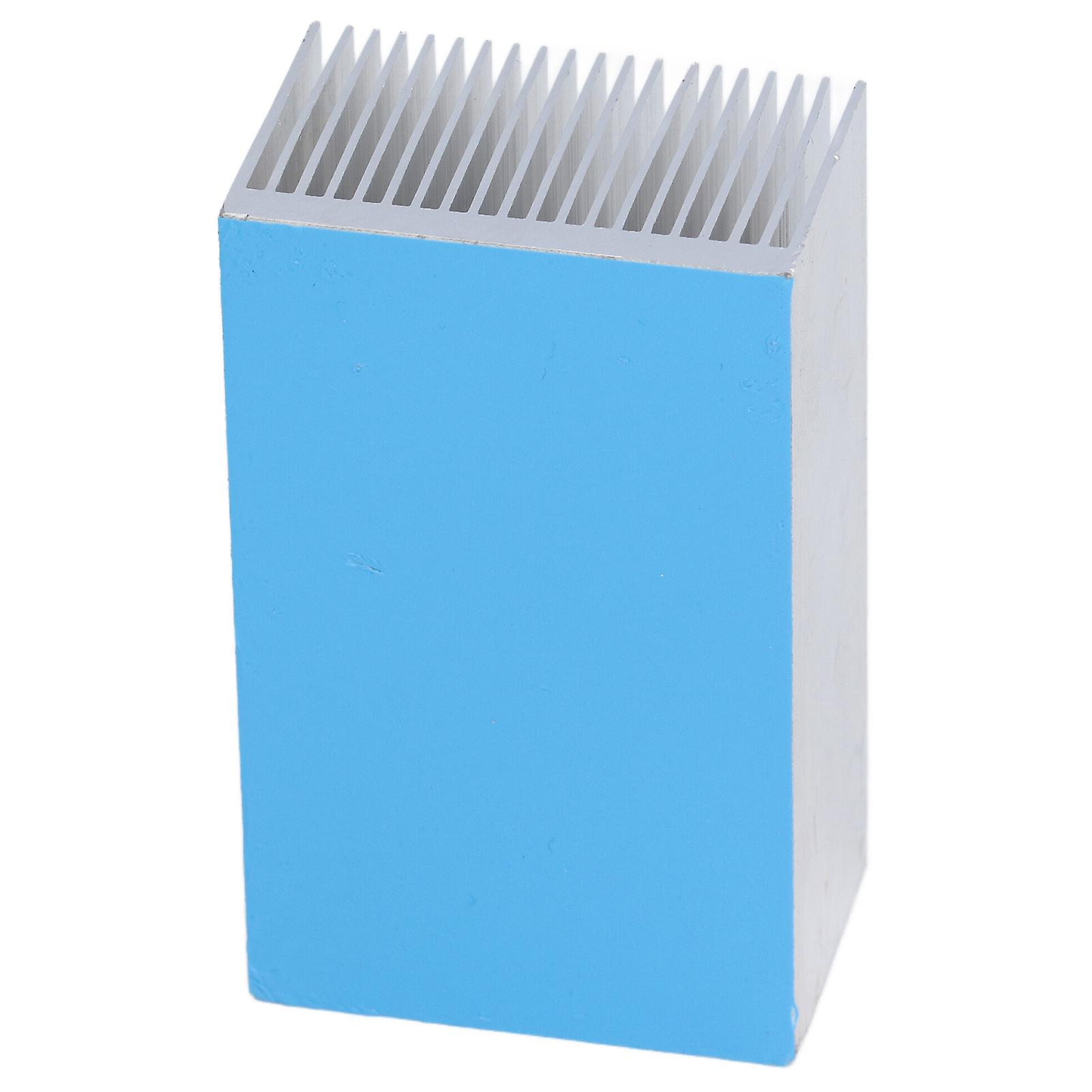 2pcs Aluminum Electronic Radiators Fast Heat Dissipation Anti Oxidation Practicable Extruded Heat Sink For Replacementwith Adhesive