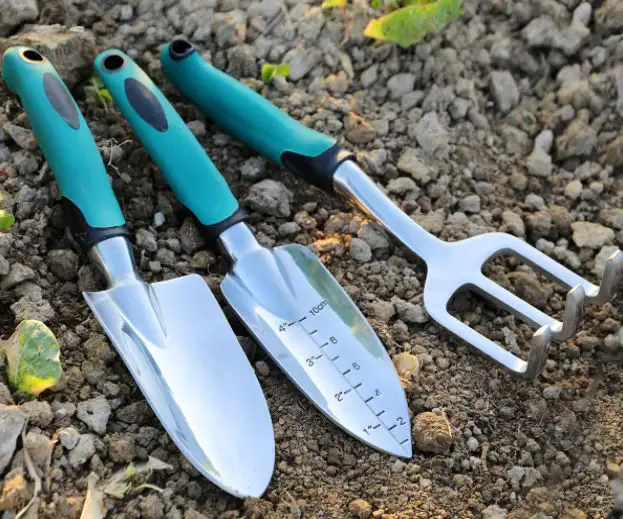 Outdoor Home Garden High Quality Durable Handle Stainless Steel Garden Planting Weeding Cultivating Hand Tools