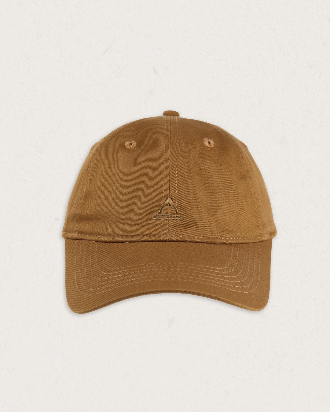 Fade Recycled Cotton Low Profile 6 Panel Cap - Mustard Gold