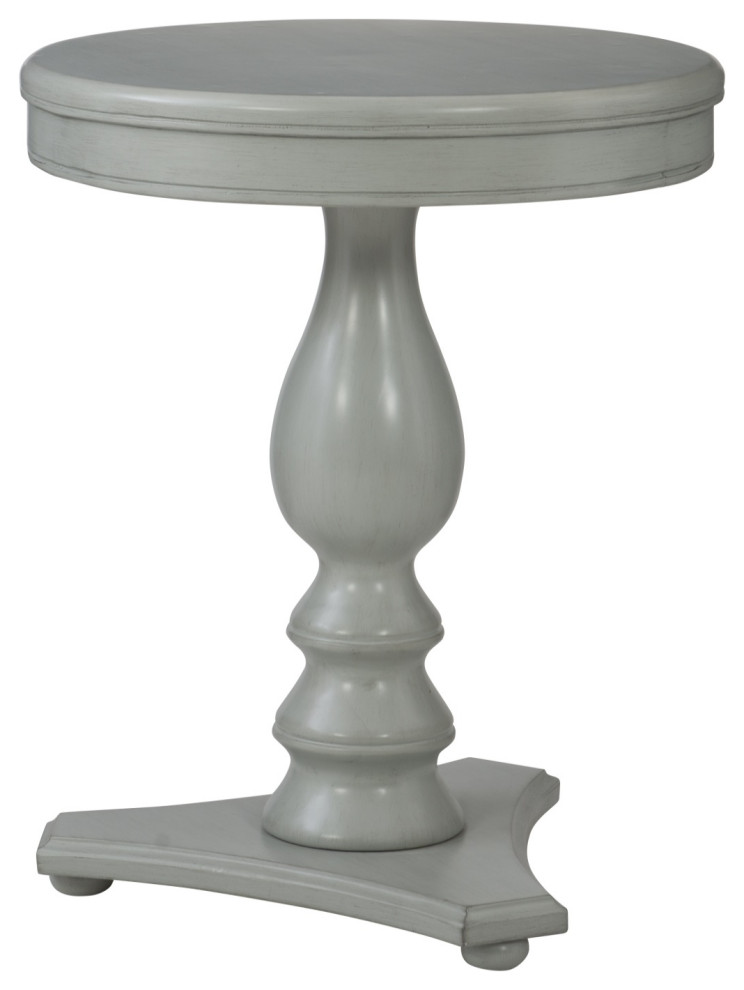 Stanton Accent Side Table  Gray   Traditional   Side Tables And End Tables   by VirVentures  Houzz