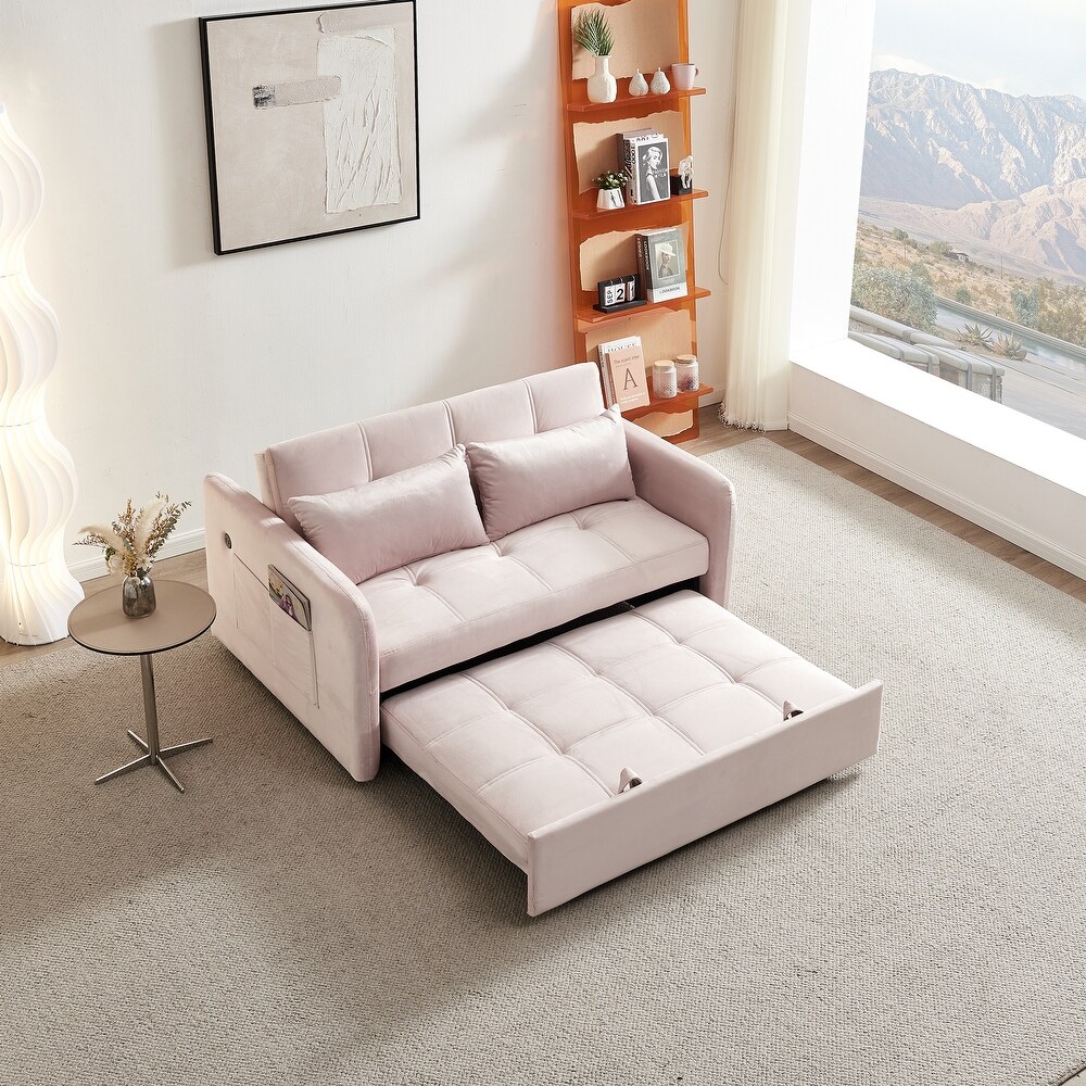 Multifunctional Accent Sofa Convertible Folding Living Room Sofa Bed