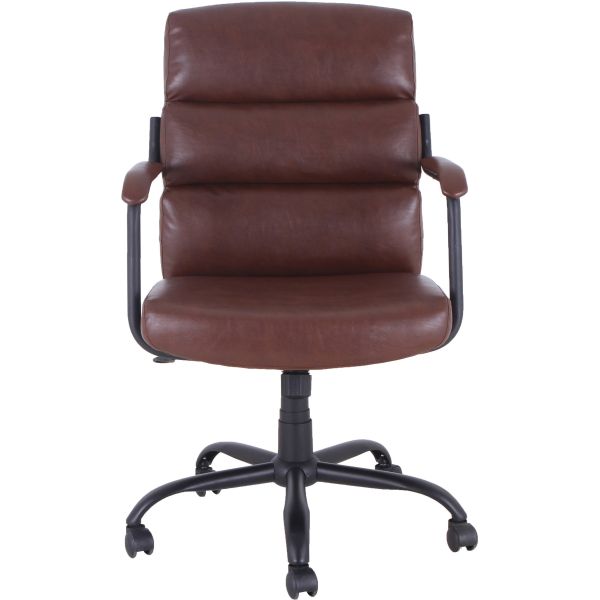 Lorell SOHO Collection High-back Leather Chair