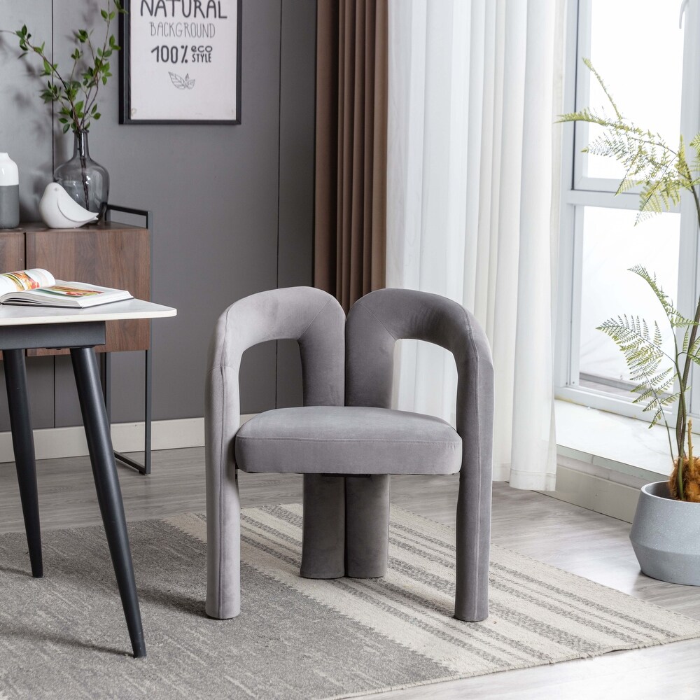 velvet Upholstered Dining Chair