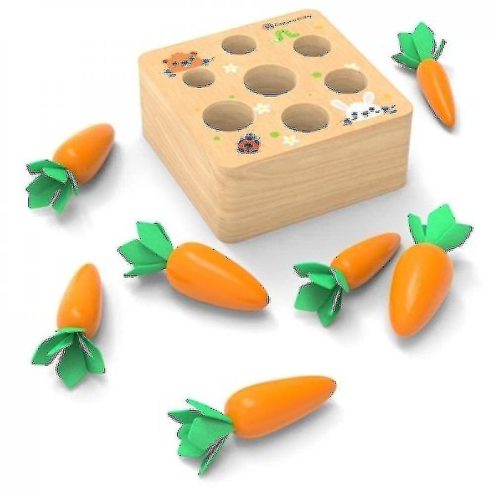 Puzzle Game Carrots Harvest Gifts For The Development Of Fine Motor Skills Xinda