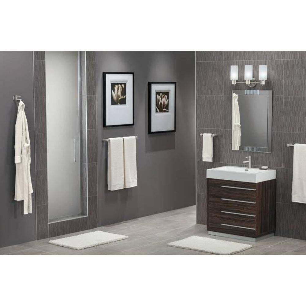 MOEN Align 24 in. Towel Bar in Brushed Nickel YB0424BN