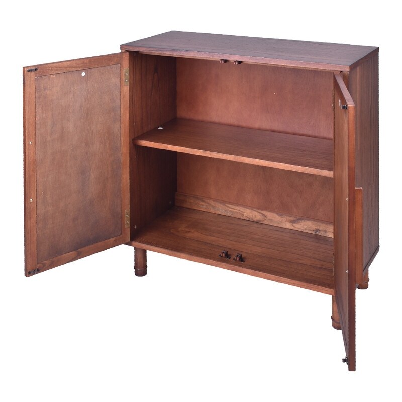 Hopper Studio Delancey Brown 2 Door Cabinet