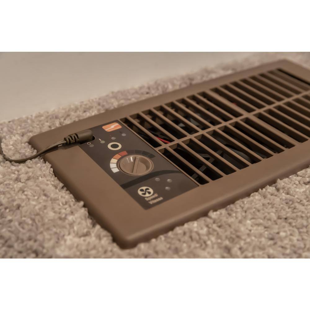 Suncourt Flush Fit Smart Register Booster Fan - Brown HC500-B