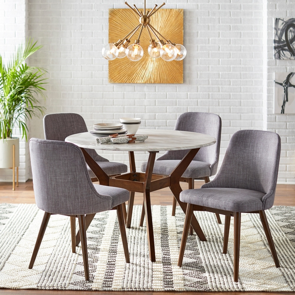 Carson Carrington Tornio 5 piece Round Dining Set