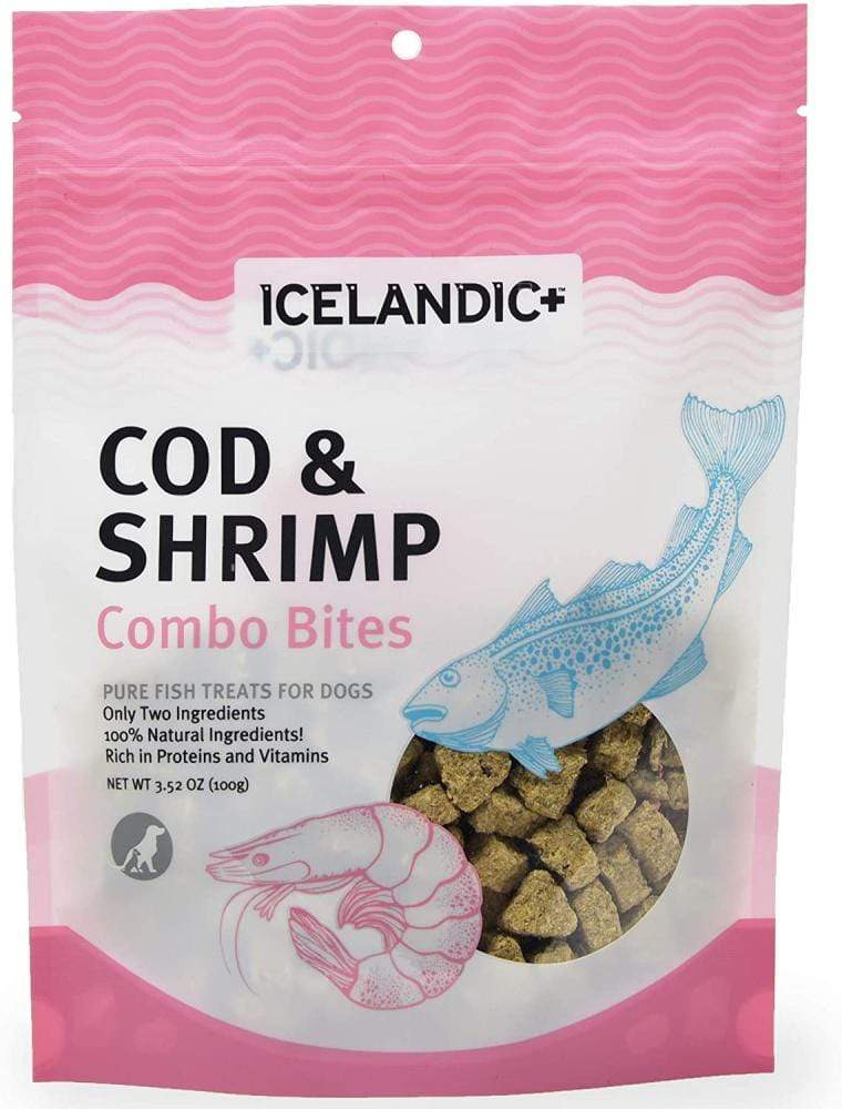 Icelandic+ Cod and Shrimp Combo Bites Fish Dog Treats