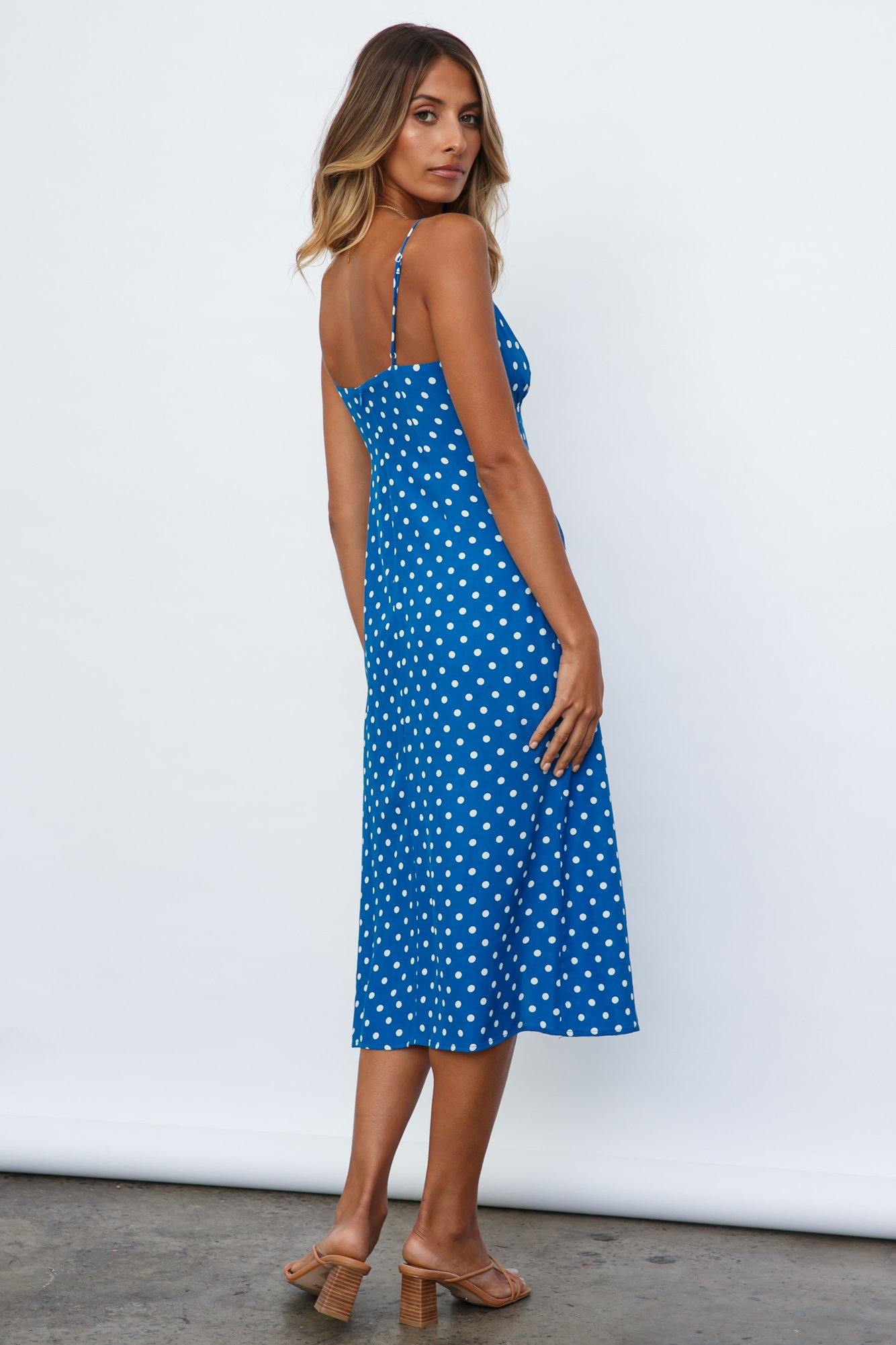 Good Times Midi Dress Blue