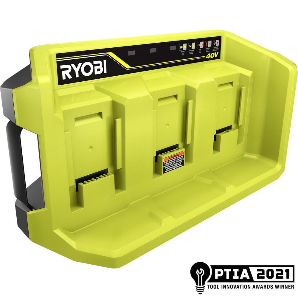 RYOBI 40V 3Port Quick Charger