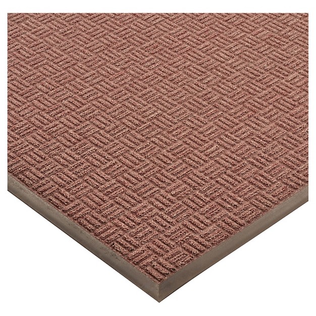 2 x27 x3 x27 Solid Doormat Burgundy black Hometrax