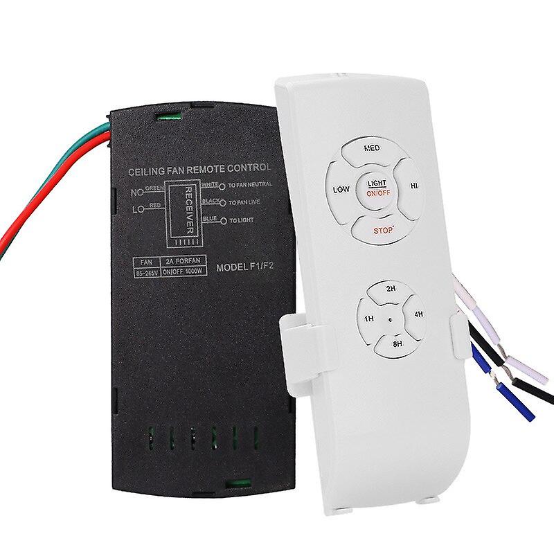 Corui Smart Universal Ceiling Fan Lamp Remote Controller Kit Rf433 Remote Adjust Speed Light