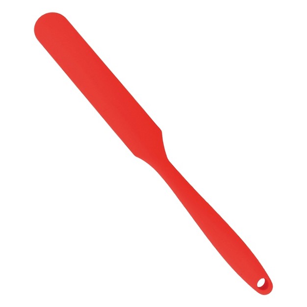 Starfrit Silicone Jar Spatula Red grey