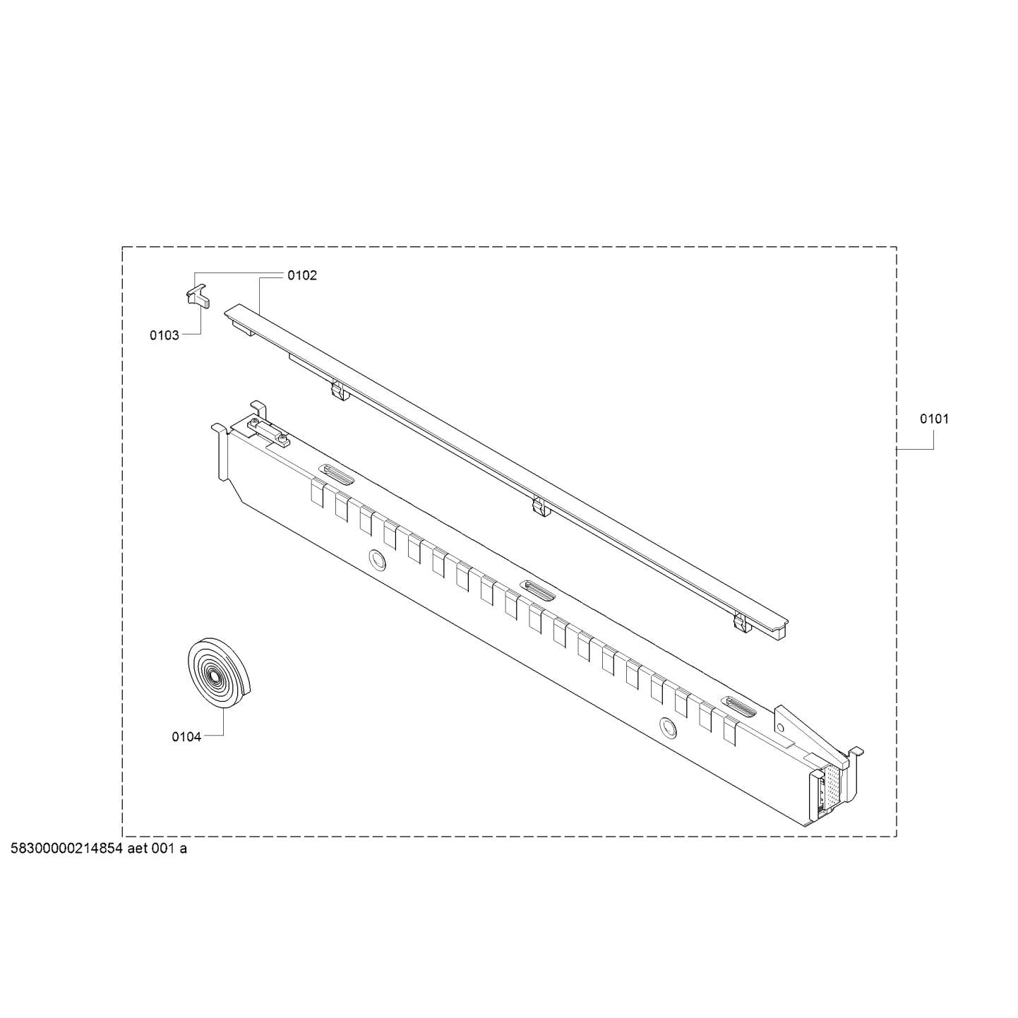 Gaggenau Installation Kit VV200020(00)