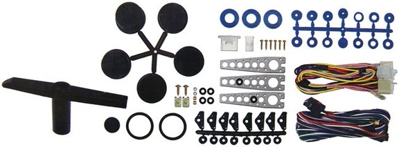 PROW2002 Power Window Kit Universal W/3 Switches...