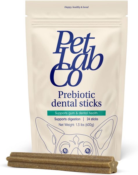 PetLab Co. Prebiotic Dental Sticks Dog Dental Chews