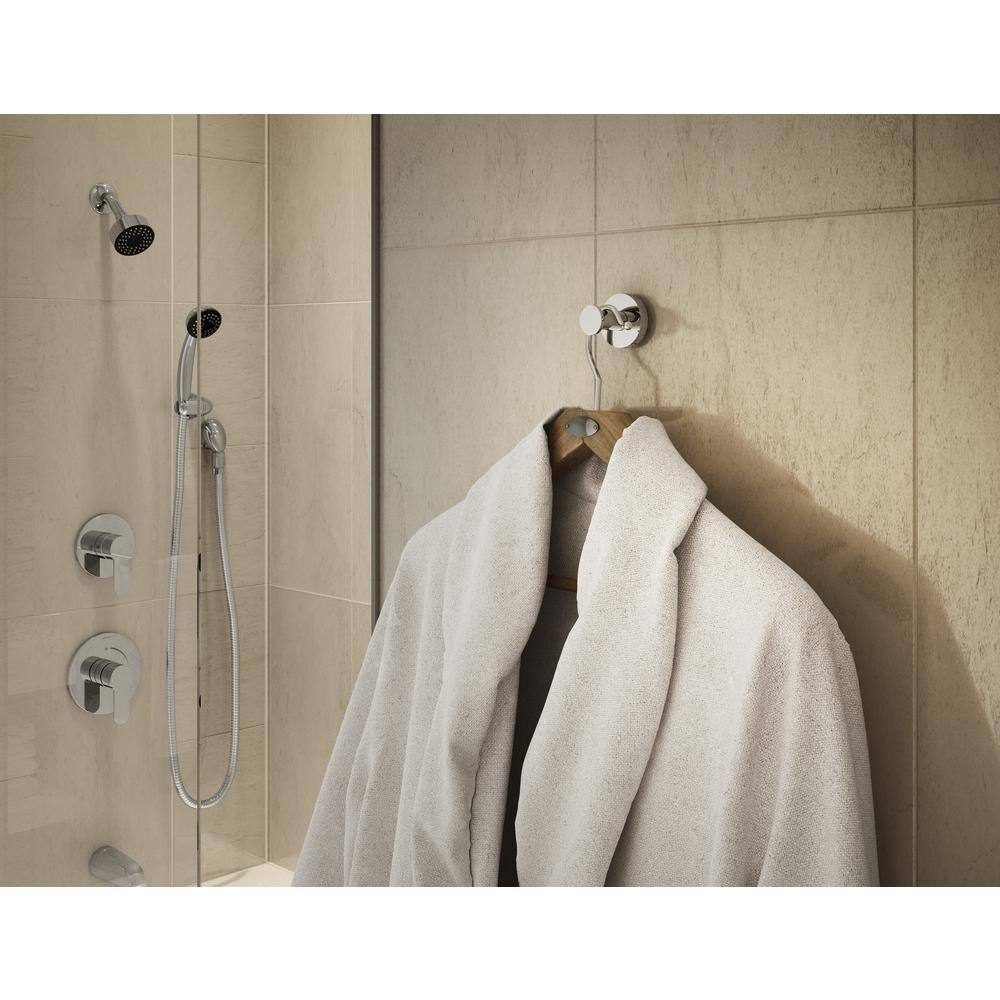 Symmons Identity Wall-Mounted Robe Hook in Polished Chrome 673RH