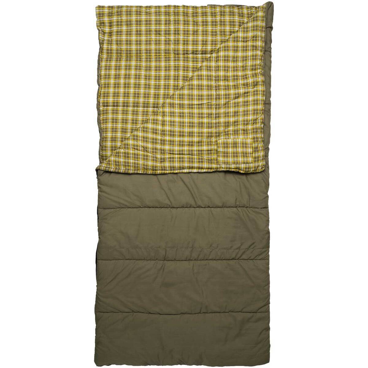 TETON Sports Evergreen 0 Degree Regular Rectangular Sleeping Bag  Olive