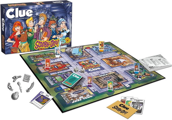 Scooby Doo! Clue Board Game  For 3 6 Players