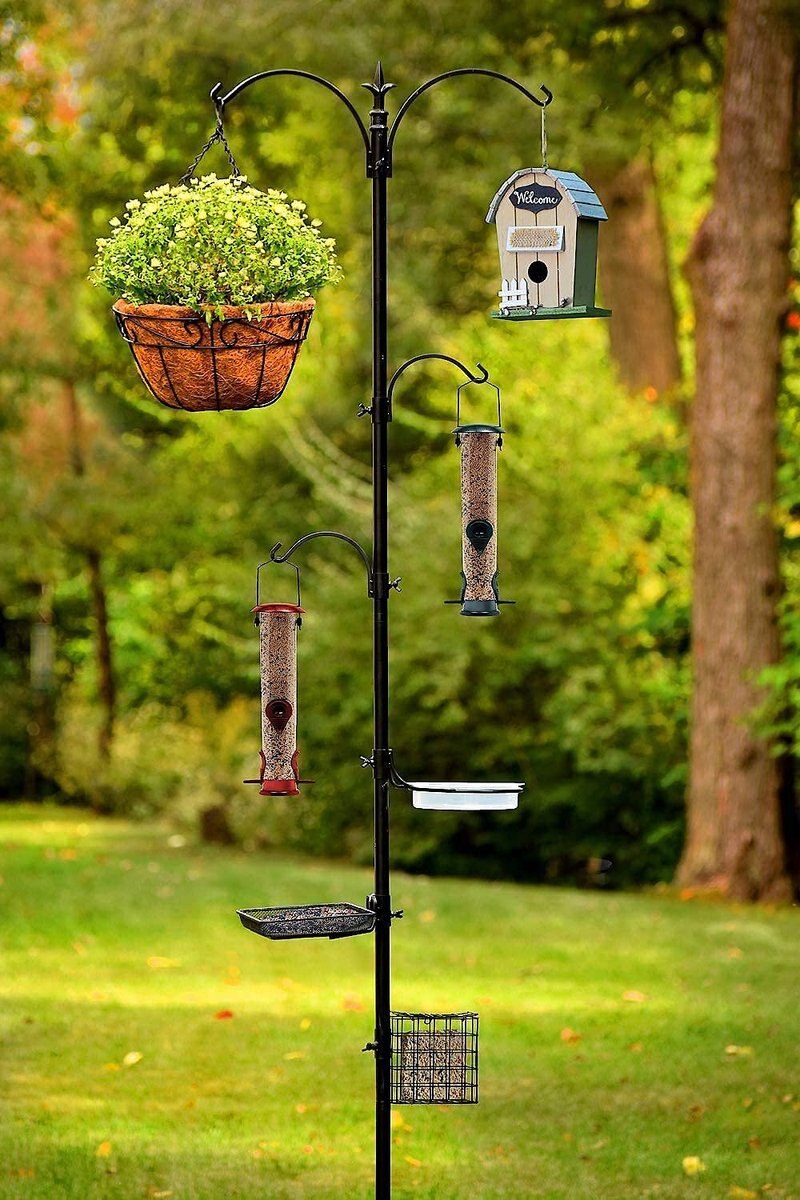 Ashman Deluxe 5 Prong Base Premium Bird Feeding Station