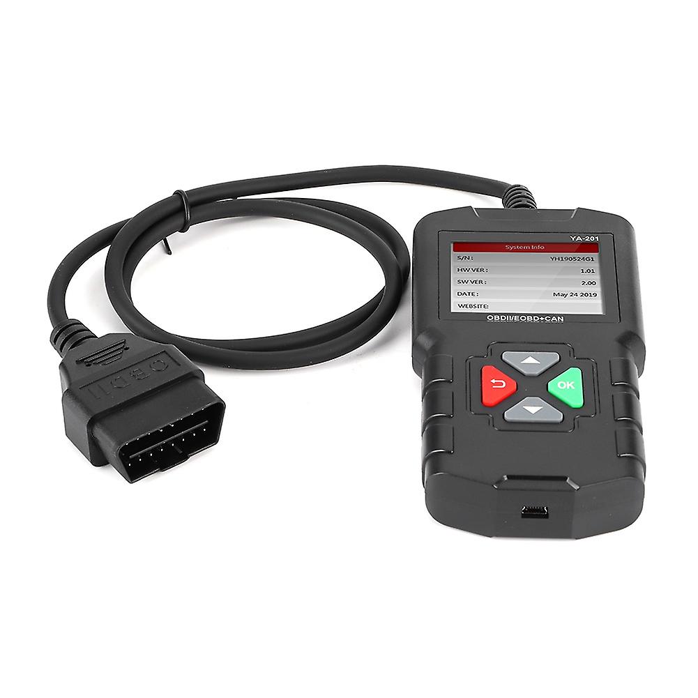 Car Obdii / Eobd Scanner Fault Code Reader Auto Diagnostic Detector Scan Tool