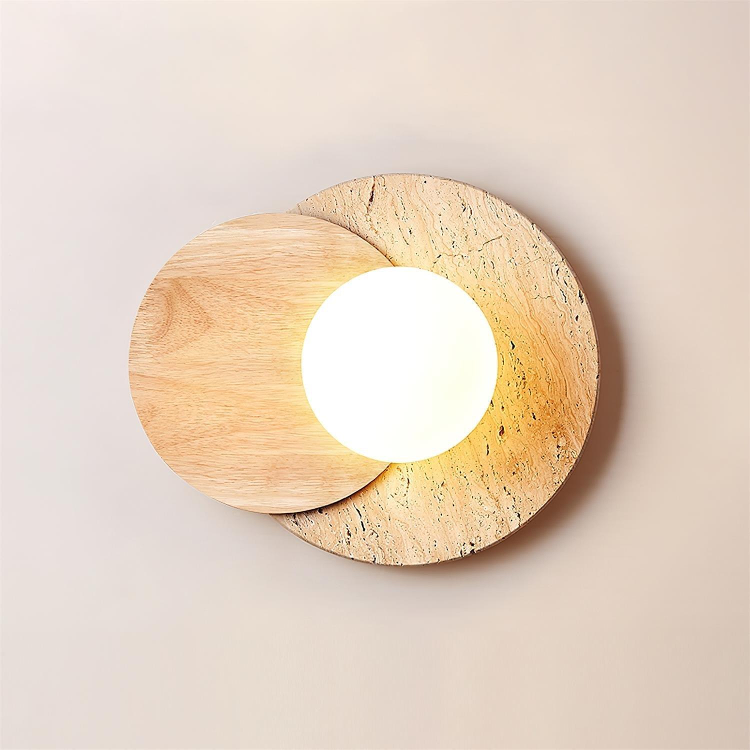 Lunar Eclipse Plug-in Wall Lamp