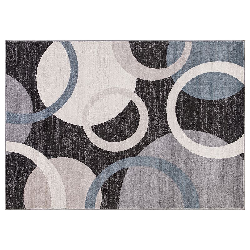 Concord Global Lara Circles Geometric Rug