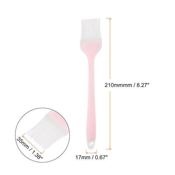 2pcs Silicone Pastry Brush， 1.38