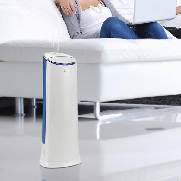 Pure Guardian 1.5 Gal. 100-Hour Ultrasonic Warm and Cool Mist Tower Humidifier and Aroma Tray H3250WCA