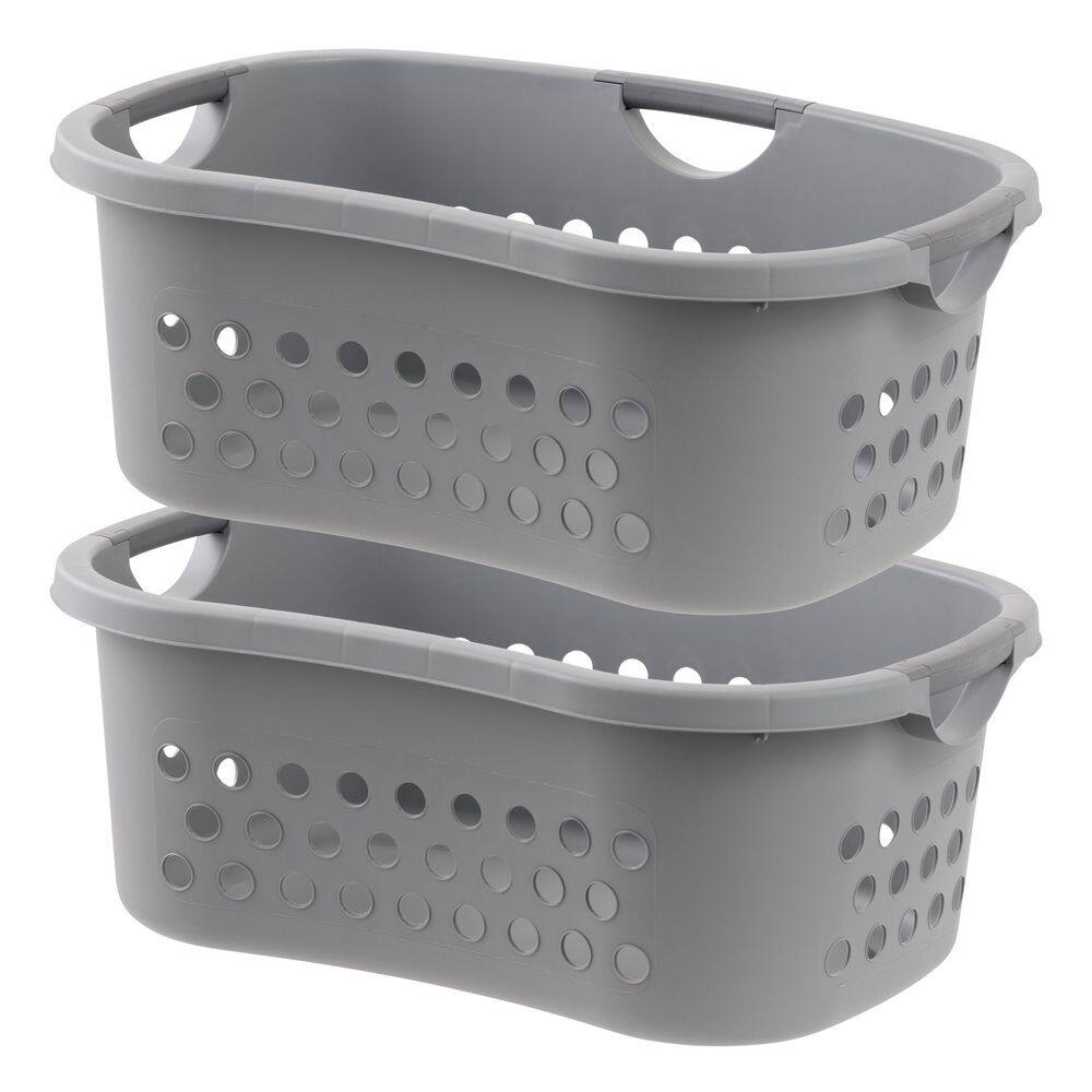 Hip Hamper Laundry Baskek in GrayDark Gray (2-Pack) 585089