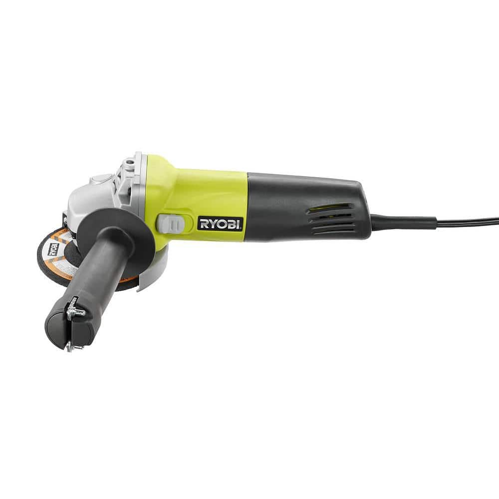 RYOBI 5.5 Amp Corded 4-1/2 in. Angle Grinder AG4031G