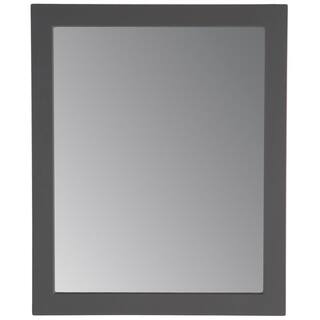 Home Decorators Collection Thornbriar 26 in. W x 31 in. H Single Framed Wall Mirror in Cement TBWM26-CT