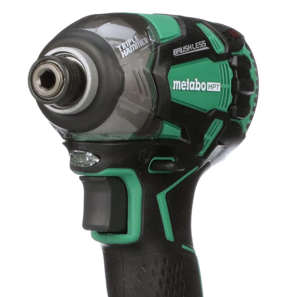 Metabo HPT 18V BL Triple Hammer Impact Driver Kit WH18DBDL2CM from Metabo HPT