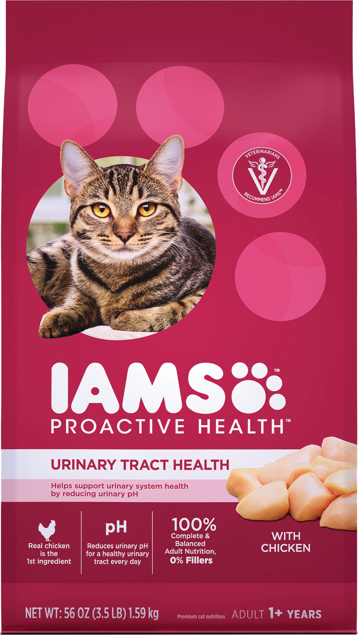 Iams Proactive Health Urinary Tract Formula Dry Cat Food 3.5 Lb.