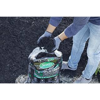 Earthgro 1.5 cu. ft. Bagged Black Wood Mulch 88559180