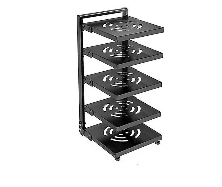 Kitchen Pot Storage Rack Adjustable Multi-layer Spacing Bottles Shelf Home Corner Shelves