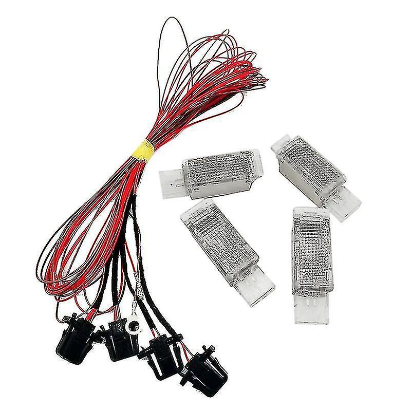 Halogen Footwell Light Foot Step Lamp Cable Harness For B6 B7 B8 Cc Golf 6 Mk6 Mk7 5 Mk5 6 7l094741