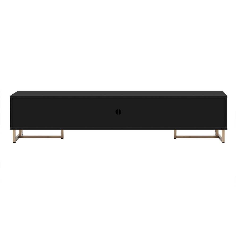 Modern TV Stand TV Media Console Table with 4 Storage Drawers for up to 75\