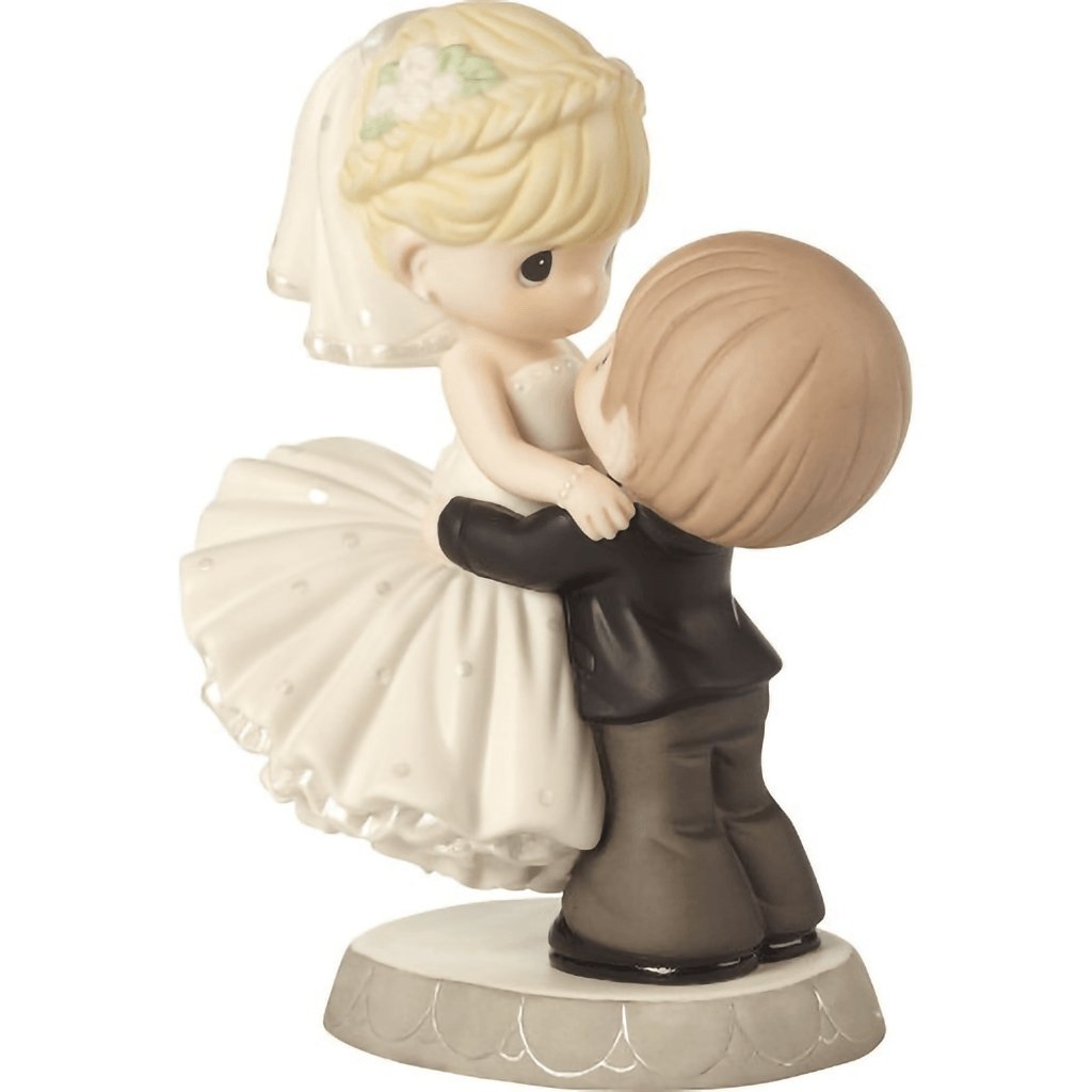 Precious Moments  Best Day Ever, Wedding Cake Topper Bisque Porcelain Figurine