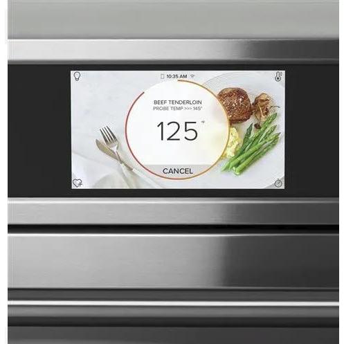 Café 27-inch, 4.3 cu.ft. Built-in Single Wall Oven with True European Convection CKS70DP2NS1