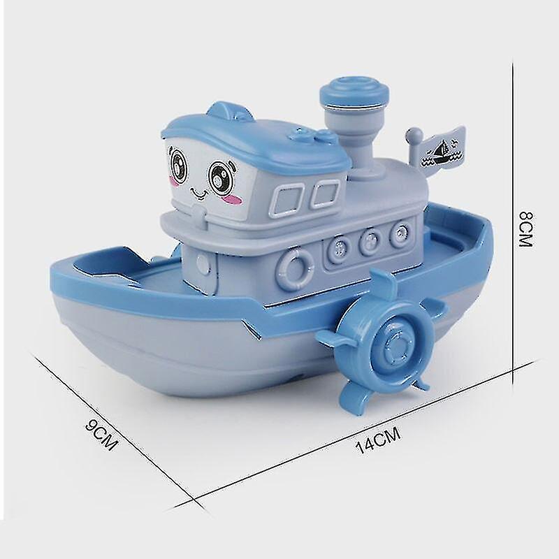 Baby Bath Toys Animal Cute Cartoon Bout Duck Classic Baby Water Toy Infant Swim Chain Clockwork Toys For Children