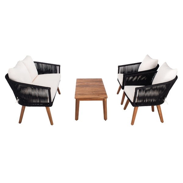 SAFAVIEH Outdoor Velso 4 Pc Living Set