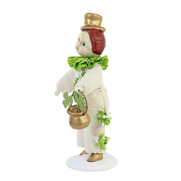 Dee Foust harvey Fitz Patrick One Figurine 9 Inches St Patrick x27 s Day 81113 Resin White