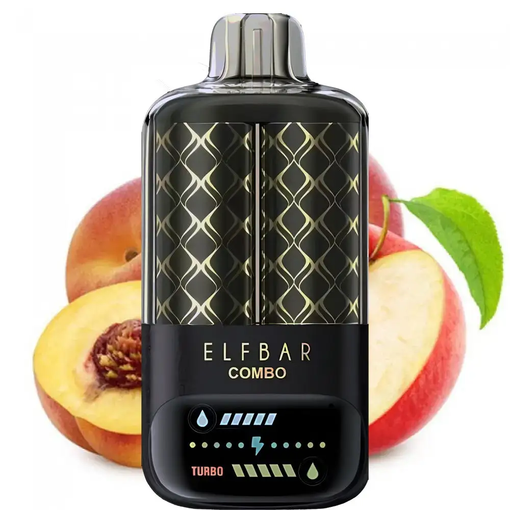 Elf Bar Combo 25000 Puffs - apple & juicy peach