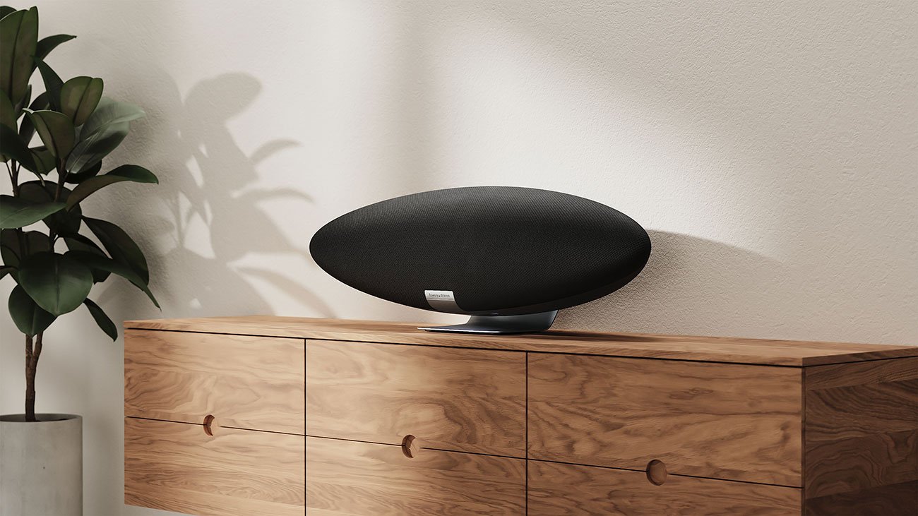 Bowers and Wilkins Zeppelin Midnight Grey Wireless Smart Speaker